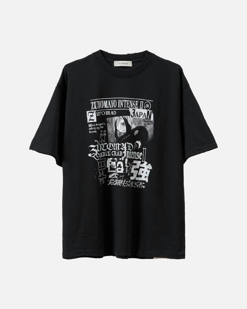 ずとまよ Tシャツ ゾンクラ 台北限定 XLサイズ ブラック 3/28・3/29 福岡 ＆ 4/5・4/6 神奈川】「坐・ZOMBIE CRAB LABO」来場者